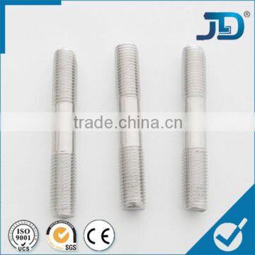 threaded metal rod double thread end stud