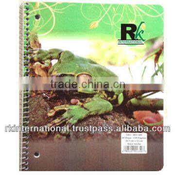 Custom Design Spiral Notebook