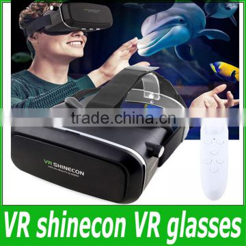 VR glasses Oculus Rift vr shinecon 3d vr glasses virtual reality helmet phone mirror for 4~5.7 inch smartphones