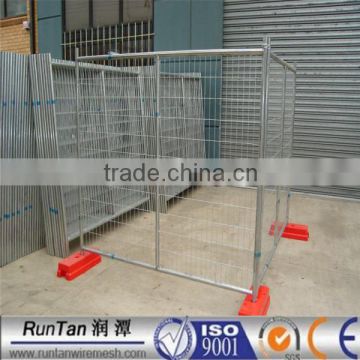 factory welded steel 2014 hot dipped galvanized temporary construction fence