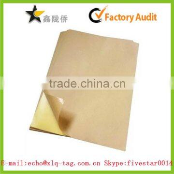 2014 A4 Adhesive kraft paper