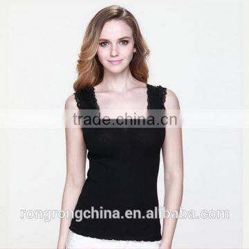 Fashion Women Camisole Lady Vest Silk Sleeveless Tanktops