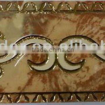 Iraq hotsell golden polished border 300x100MM