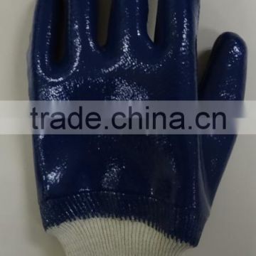 nitrile gloves; nitrile work gloves ; corduroy with nitrile coated gloves+knit wrist; gloves for industrial use