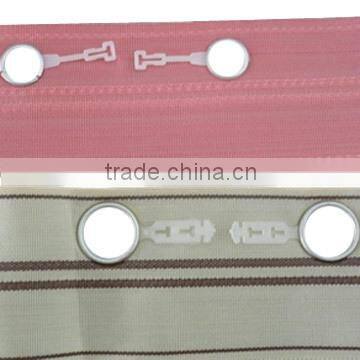 2016 new design eyelets curtain tape with rings