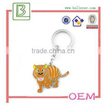 tiger animal shaped keychain