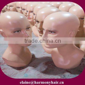 HARMONY plastic male mannequin head