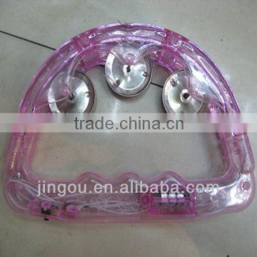 Led flashing tambourine for party