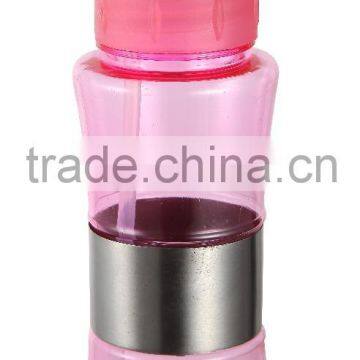 New Design Eco-Friendly Feature BPA Free Sport Plastic Drinking Water Bottle With Straw photo-2
