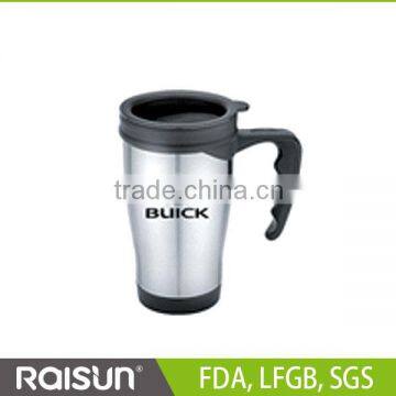 stainless steel coffee cup. office cup car mug.