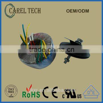 Toroidal Core 10KVA Single Phase Transformer Price, 230V Toroidal Transformer With CE Approval