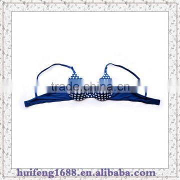 sexy women blue simple bra underwear