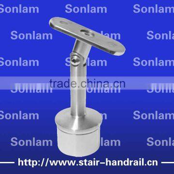 stainless steel outdoor fixed handrail bracket for house