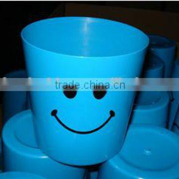 BT011 Desktop Round Plastic pp Mini Trash Can photo-6