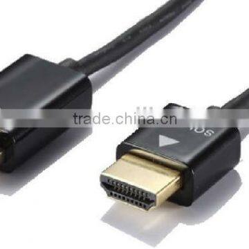 Long Length Ultra Slim HDMI Redmere HDMI cable 1.4v 3D and 1080P For PS2,DVD TV