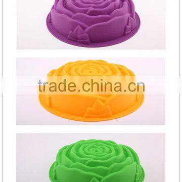 1 X 9" Sunflower Bread Pie Flan Tart Birthday Party Cake Silicone Mold Pan Bakeware