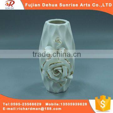 Handmade ceramic home ornament flower container