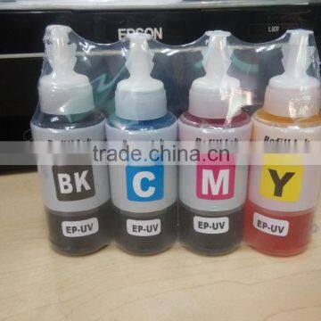 A quality 70ml/100ml premium dye ink for Epson L100 L200 L210 L301 L350 L355 L455 L555 L1300 L800 L801 L1800