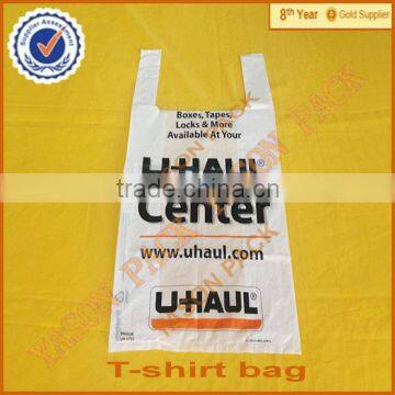 Plastic Supermarket Shopping Vest Bag