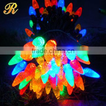 outdoor LED string lights C7 and C9