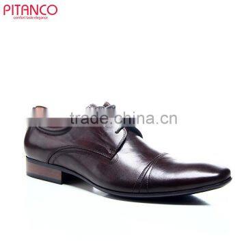 high class genuine leather shoes , fashion lace up men dress shoes