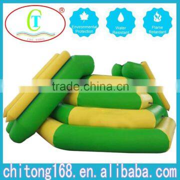 Giant Inflatable Water Park Step Slides For Sale