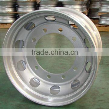 hot sell steel wheel 22.5inch tubless wheel for truck and bus