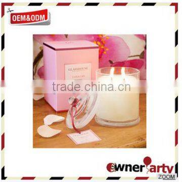 Customized Wholesale Eco Friendly Glass House Candles