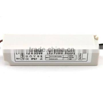 LED Driver 35w 12V Power Supply Plastic Case IP67 CE Approved photo-2