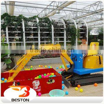 Best Selling 360 toy children mini excavator, Amusement park rides kids, electric mini excavator