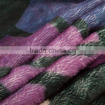 Comfortable Luxury Digital Printing Custom Made Throw Blanket photo-4