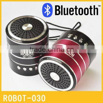 Robot-030u Hi-Fi Stereo portable bluetooth speaker,fm radio,mini TF card Speaker,music bluetooth speaker