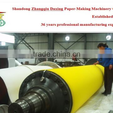 polyurethane rubber roller for kraft paper machine