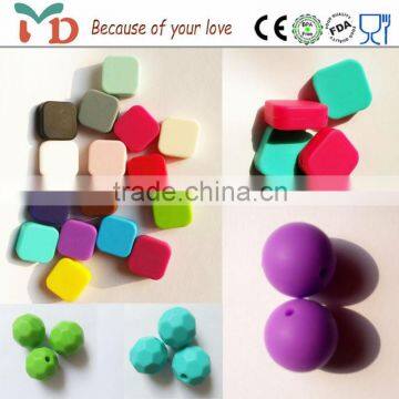 Colorful BPA Free Silicone Plastic Beads Wholesale