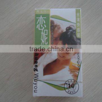 10pcs packing high quality latex condom