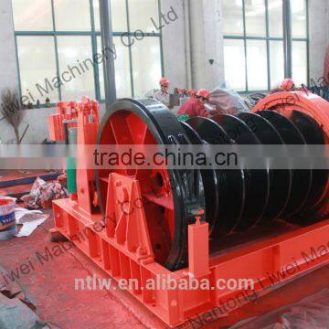 100KN low speed electric winch with high quality