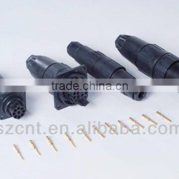 Plastic quick screw couplings