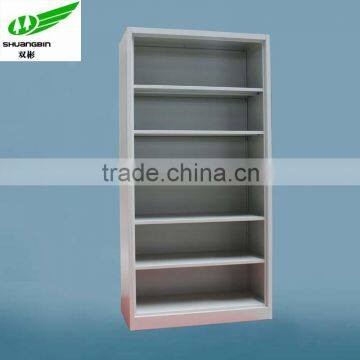 Without door book storage steel 5 layer cabinet