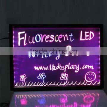 Wholesale China Custom Hanging Acrylic Led Writing Board