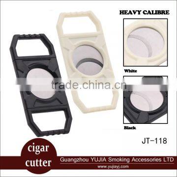 Hot selling Practical Plastic largest diameter Cigar cutter cigar guillotine