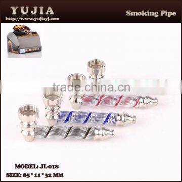 YuJia 2015 newly cool style small cheap smoking pipes JL-018