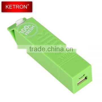 hand crank power bank usb phone charger 2600mah