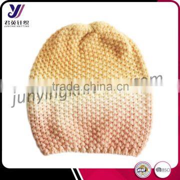 Fashion knitted winter wool felt hats custom pom pom knitting hats factory wholesale China (can be customized)