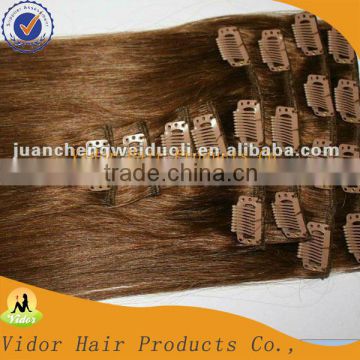 Clip On Human Hair Extensions