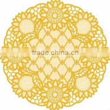 new fashion lace place mats hard lace place mat