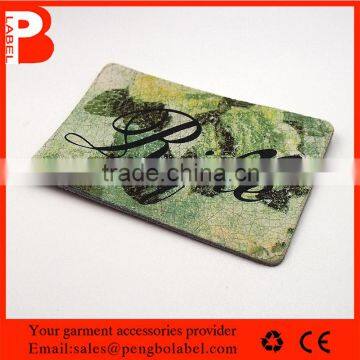 hot sale patch for clothes jeans leather patch labels