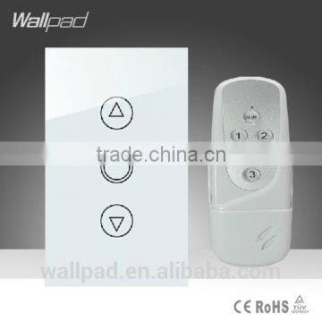 Hot Wallpad LED White Tempered Glass 110~250V US/Australia Standard 3 gang Remote Control Light LED Dimmer Wall Power Switch                        
                                                Quality Choice