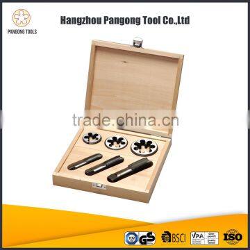 2016 China 6PC DIE SET PVC screw thread cutting tools for pipes