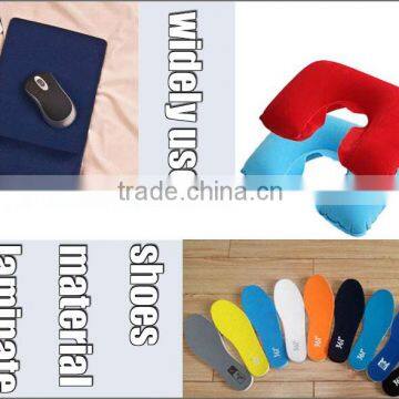 Very Cheap 100%polyester Weft Knit Fabric Embossed for Laptop Bag, Handbag, Suitcase Surface, Etc