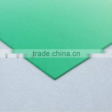 transparent green PVC binding cover